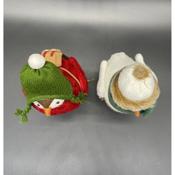 Target Spritz 2017 Christmas Featherly Friends Felt Birds Figurine Digby Tahoe - Picture 6 of 12
